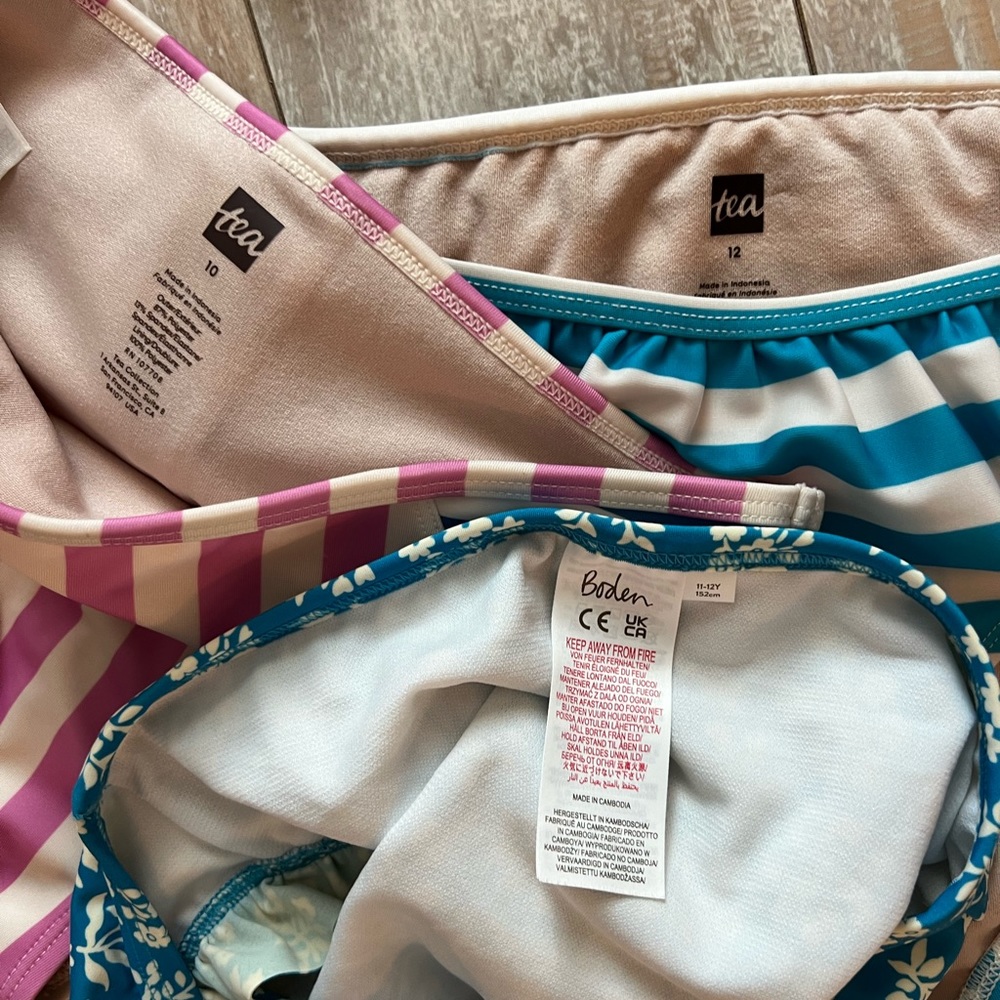 Lot of swim wear